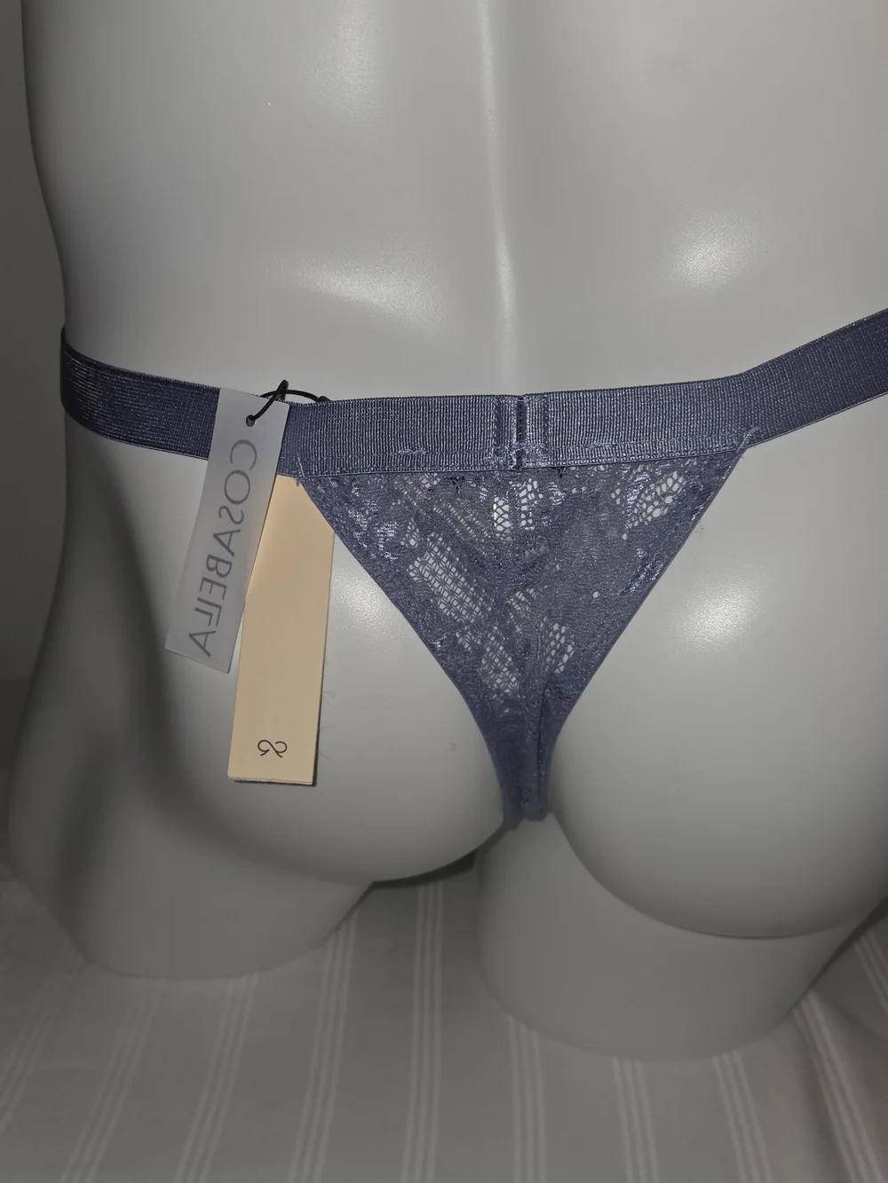 Cosabella Men's Luzerne Blue Italian Thong